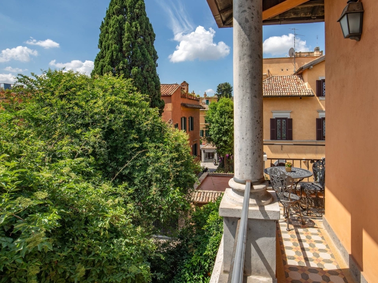 Hotel San Anselmo, ein kleines und schönes Hotel in Rom.