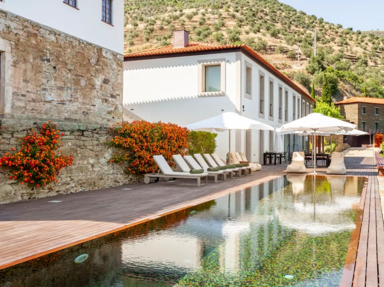 Quinta de Merouço Villa Douro Portugal Schwimmbad