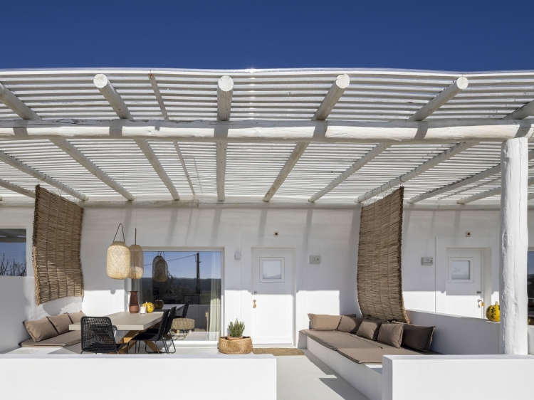 Private patio