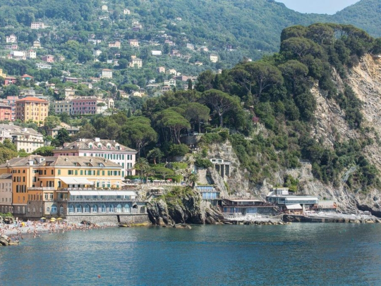 Privatstrand im Boutique-Hotel Cenobio dei Dogi Portofino.