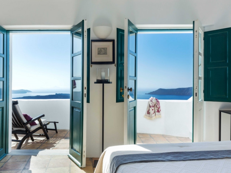 The Vasilicos Hotel sute Santorini boutique design