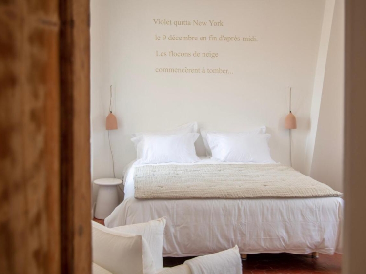 La Batisse en Blanc, bestes romantisches Hotel B&B Antibes Côte d'Azur