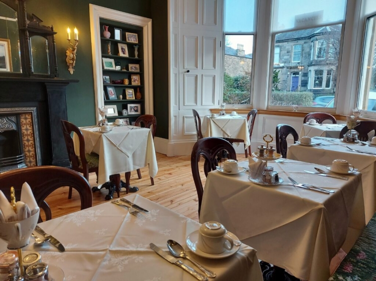 Essenszimmer, barony house, edinburgh, secretplaces