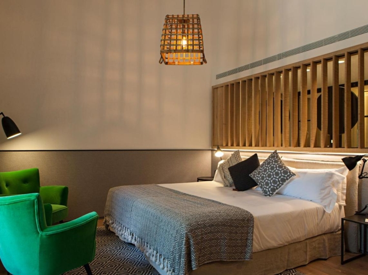 Schlafzimmer, terra dominicata hotel winery, spain, secretplaces