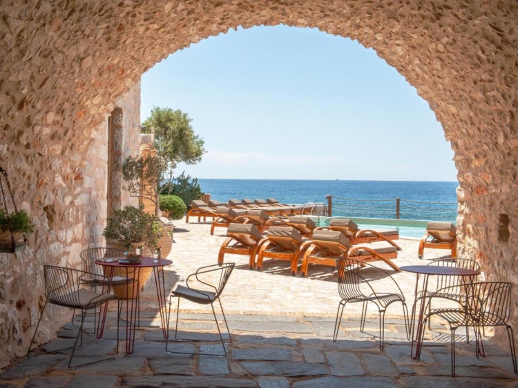 Kyrimai Hotel Greek Greece Hotel Seaside Terrace Pool