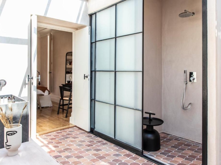 Badezimmer, monsieur didot hotel, athens, secretplaces