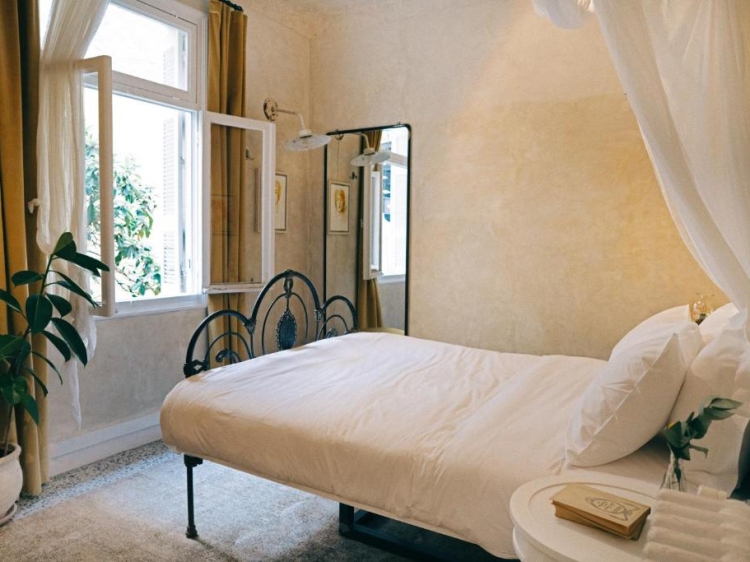 Schlafzimmer, shila athens, Griechenland, secretplaces