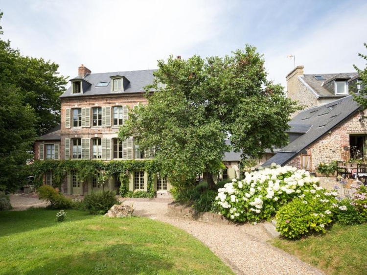La Maison du Parc Cottage Honfleur Ferienwohnungen inklusive Frühstück Abgelegene Ferien Frankreich 