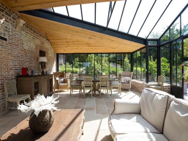 La Maison du Parc Cottage Honfleur Ferienwohnungen inklusive Frühstück Abgelegene Ferien Frankreich 