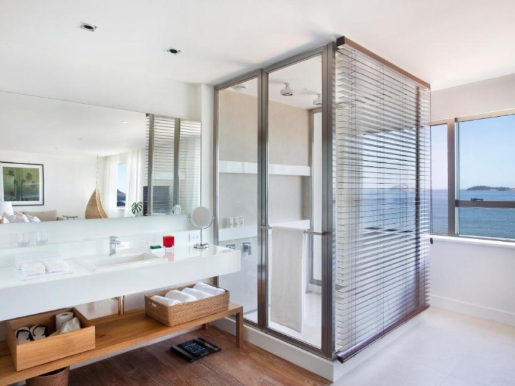 Badezimmer im Hotel Janeiro, Rio de Janeiro