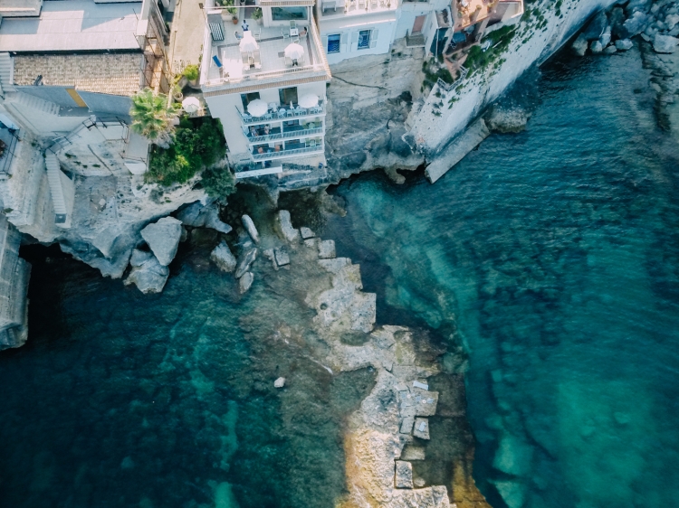 Drohnen Aufnahme, giuggiulena, B&B, Sizilien, Italien, Secretplaces