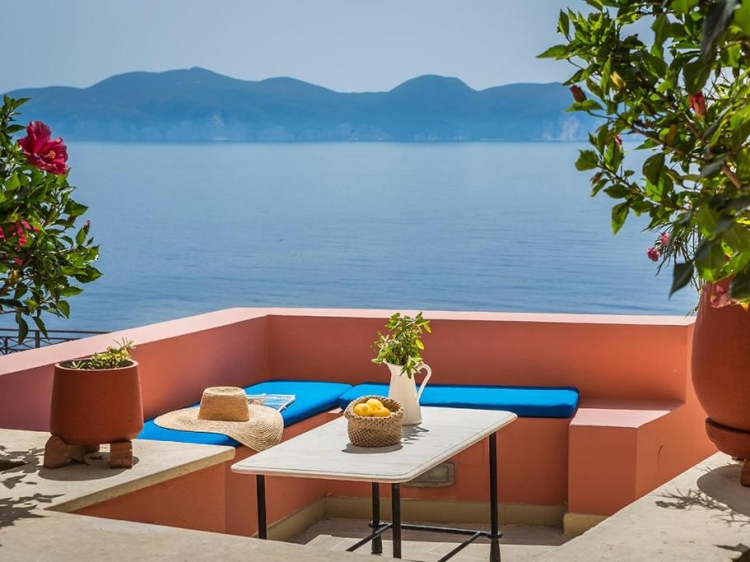 Pool Roi Suites Assos Griechenland Secretplaces