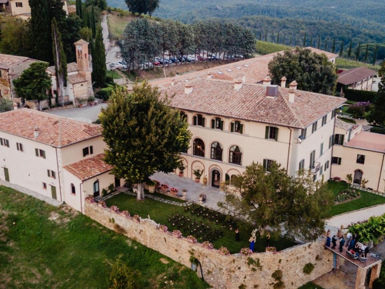 Dievole Wine Resort Toskana auf dem Land