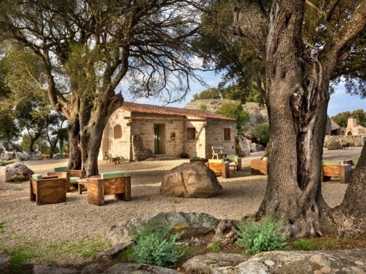 Gallicantu Stazzo Retreat charmantes und kleines Hotel in Luogosanto Sizilien
