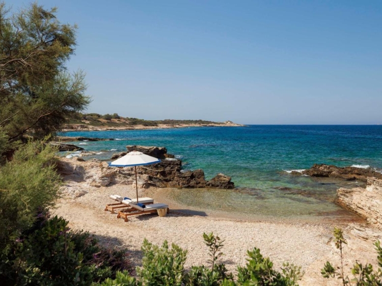 bestes Luxushotel in der Nähe von Athen mit Strandblick One&Only Aesthesis