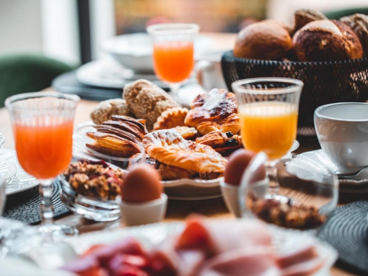 Frühstück im Boutiquehotel Absolute Bruges