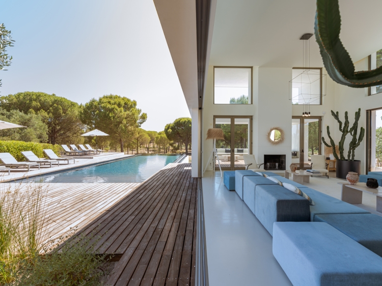 Luxusvilla Comporta Court zur Miete mit 5 Zimmern und Swimmingpool.