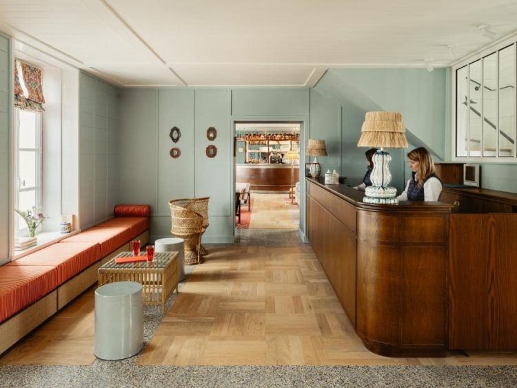 Hotel-Suite mit Spa La Mission L'Ile d'Yeu, Frankreich. Die besten Hotels mit Schwimmbad. Familienurlaub. Exklusives Hotel.  