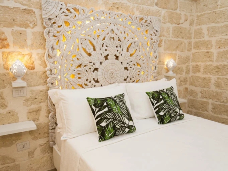 CSA - Corte Sant'Angelo - Suite Monopoli Bari. Charmantes Hotel in Bari. Zimmer mit Kochnische. Die besten Hotels im Zentrum von Monopoli. Ferien in Bari. Charmante Ferienwohnungen. 