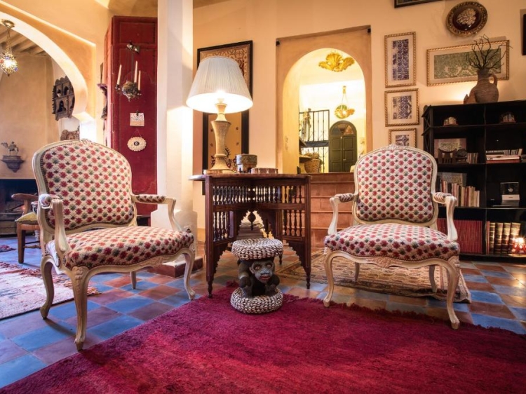 Die besten Hotels in Tanger, Marokko. Hotel Aux 3 Portes. Authentisch und charmant. Zimmer mit Meerblick. Boutique-Hotel mit Schwimmbad. Familienurlaub. Wo man in Tanger übernachtet.