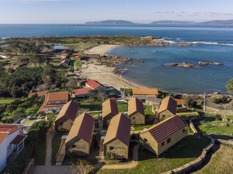Refuxos de Porto Quilmas – Cottages direkt am Meer an der Costa da Morte, A Coruña