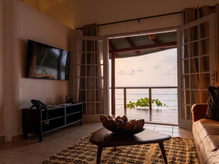 secretplaces Bom Bom Principe Collection Sao Tome e Principe Island vacation room with seaview beachfront