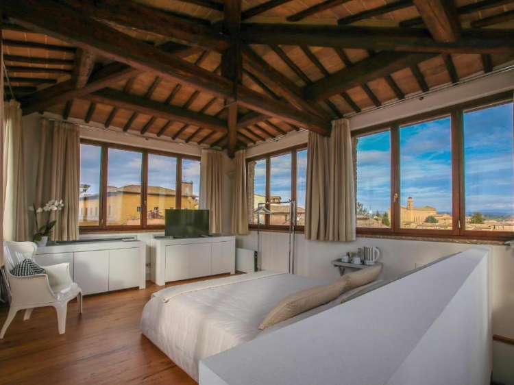 B&B Le Logge Luxury Rooms, kleines Boutique-Hotel in Siena.