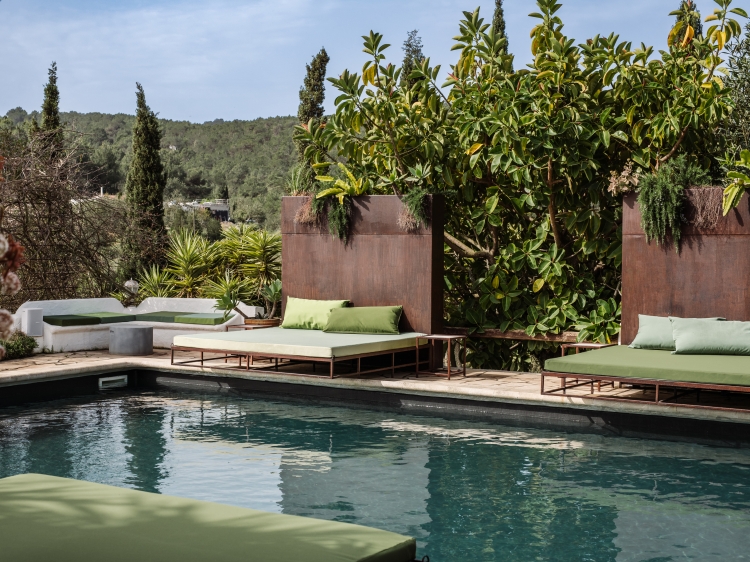 Poolbereich, Finca Legado Ibiza, Secretplaces