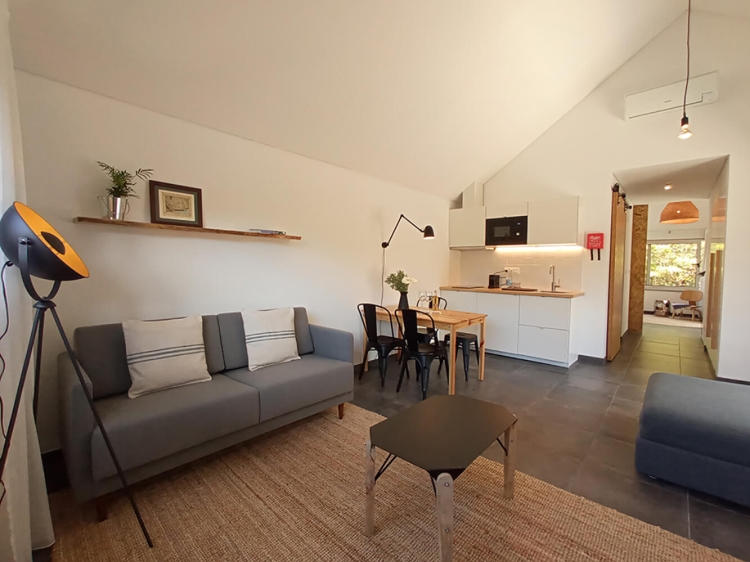 Wohnbereich - Ländliche Unterkunft Casas do Morgadio in Biscoitos