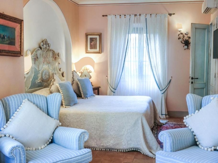 Il Falconiere bestes Luxushotel in Cortona Toskana für einen romantischen Kurzurlaub