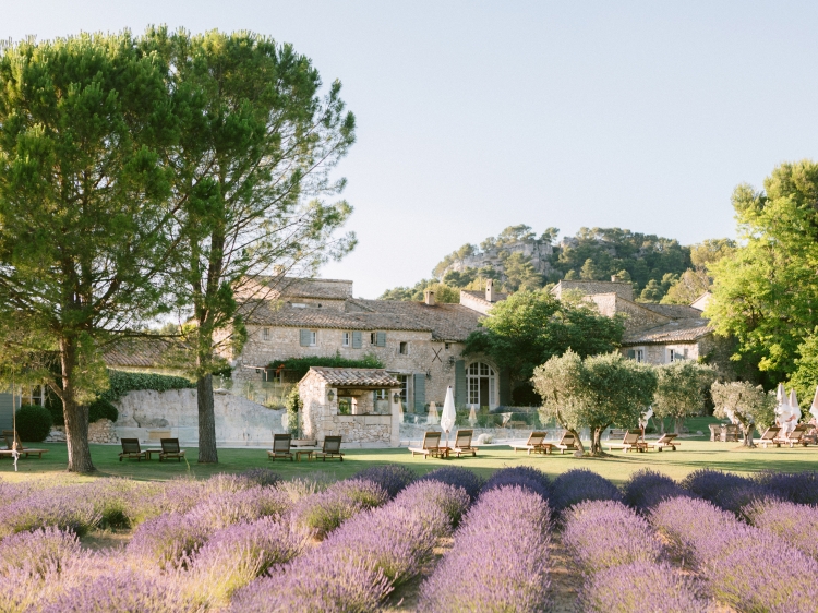 Le Mas de la Rose hotel boutique in Provenze beste luxus romantish garten