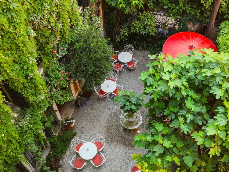 Hotel Flora bestes romantisches Boutiquehotel in Venedig