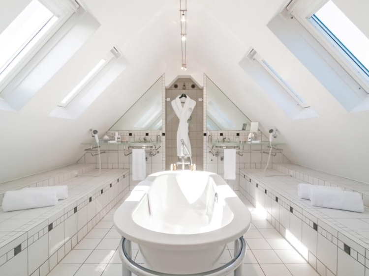 L'Agapa schönes Hotel Badezimmer Frankreich Bretagne Secretplaces