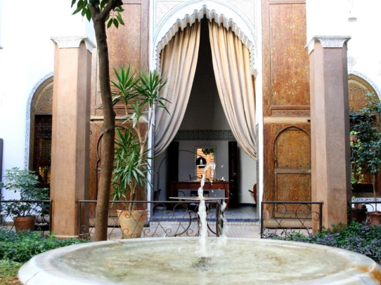 Riad Laaroussa Fez Eingang