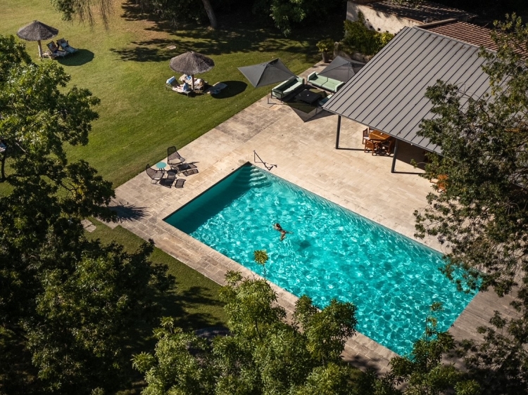Pool Château des Alpilles Bestes Hotel Frankreich Secretplaces