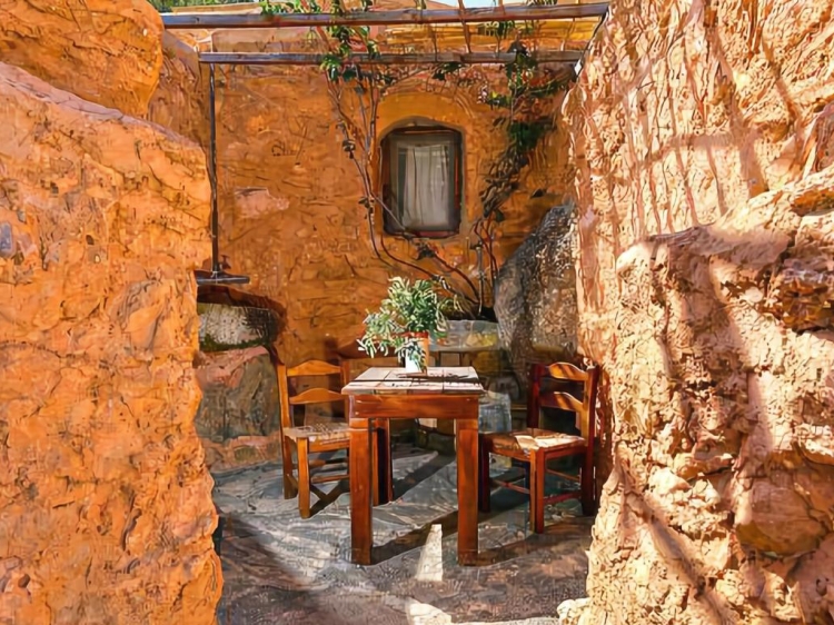 Aspros Potamos Hotel Wohnungen low budget ländliches in Kreta