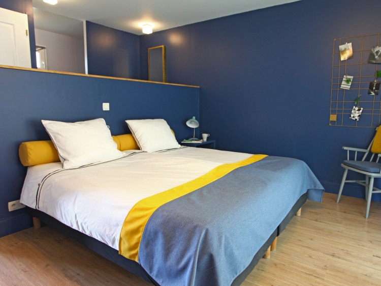 Loft mit Blick auf die Landschaft