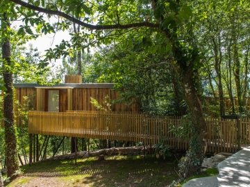 Cabañitas del Bosque - Cabanas Sen Barreiras - Cottages in A Quintenla, Galicien