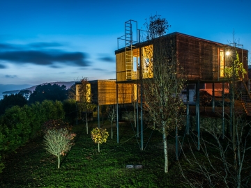 Cabañitas del Bosque - Cabanas de Broña - Cottages in Tavilo, Galicien