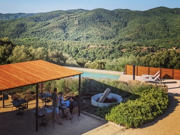 Agriturismo Mas Oms - Boutique Hotel in Montnegre, Katalonien