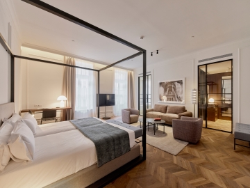 Kozmo Hotel Suites & Spa - Luxushotel in Budapest, Mittelungarn
