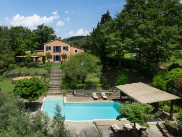 Villa Vetrichina - B&B oder ganze Villa in San Casciano dei Bagni, Toskana