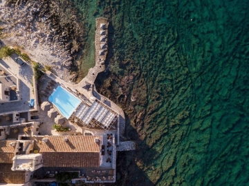 Kyrimai Hotel - Luxushotel in Gerolimenas, Peloponnes
