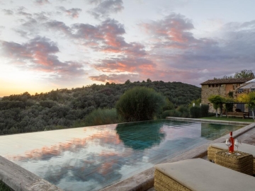 Castello di Vicarello - Hotel & Selbstverpflegung in Poggi del Sasso - Cinigliano, Toskana