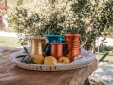 Wohnen im / Verweilen in der Villa Elena Loutraki Griechenland boutique hotel  besonders luxuriös aussergewöhnlich trendig schick cool klein