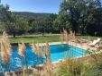 Pool und grüner Ausblick,  Ferme Le Pavillon Hotel | Secretplaces, Frankreich