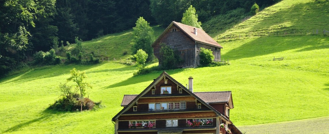 Reiseführer zu besonders schönen Unterkünften in Schweiz