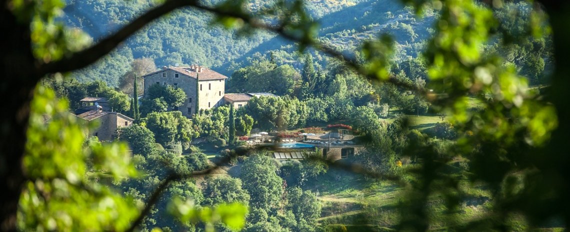Schöne kleine Boutique Hotels Umbrien Ferienwohnungen und Villen