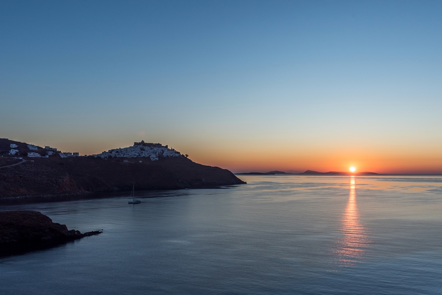 Astypalea Insel Griechenland Sonnenuntergang Secretplaces
